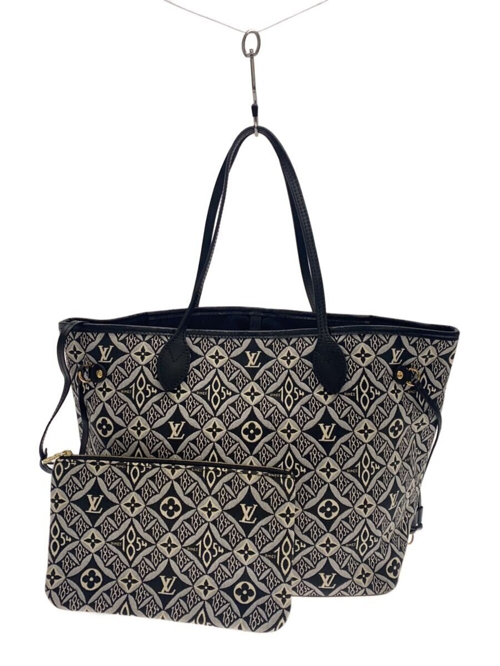 LOUIS VUITTON Neverfull Monogram Jacquard Since 1984 Canvas White Patterned